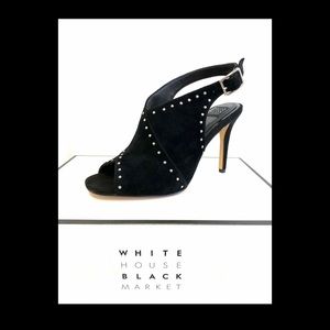 Authentic White House Black Market leather heels. New with box.